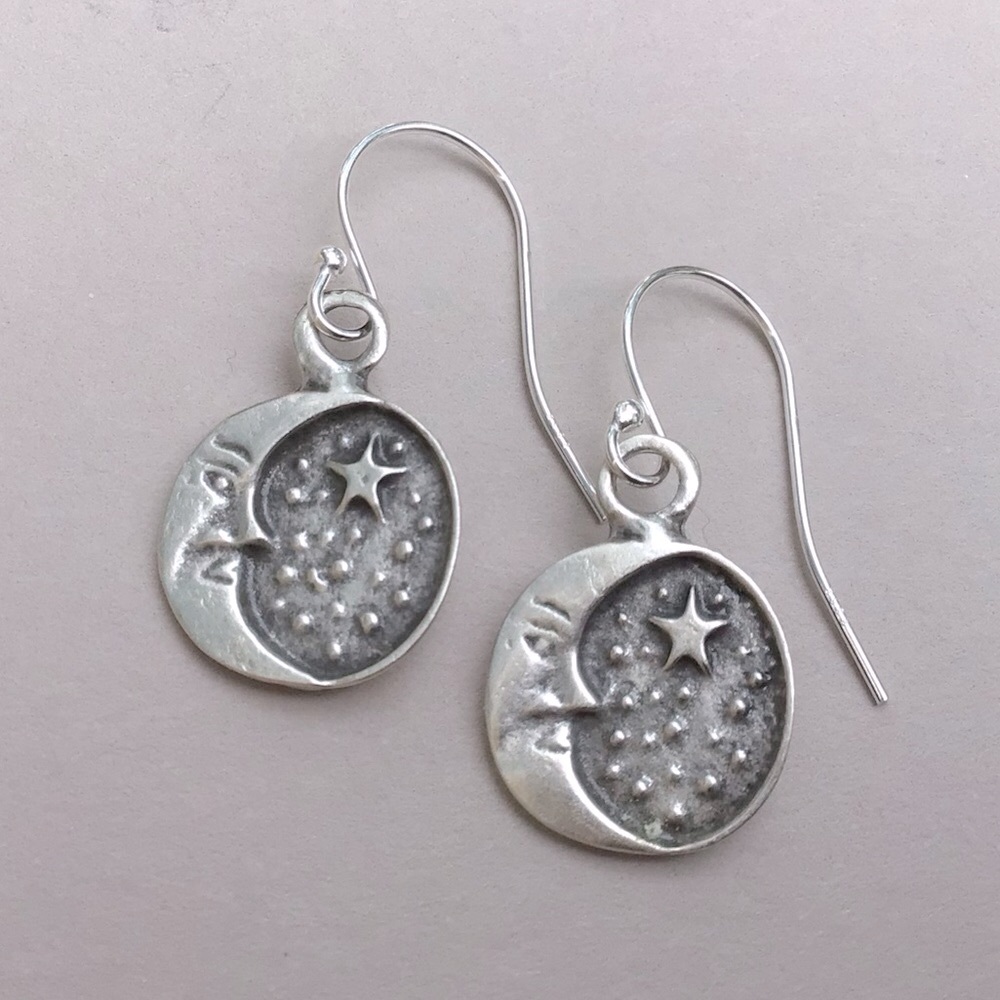 Sterling Silver Sundance Charm Earrings